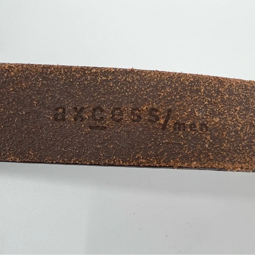 Brown Leather Men’s Belt 42/44‎